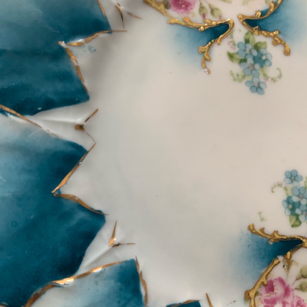 Vintage Porcelain Plate - Picture 4 of 9